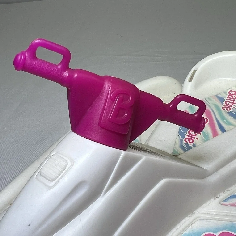 VTG‎ 1997 Mattel Barbie Wave Runner Jet Ski Vehicle Water Toy Pink & White